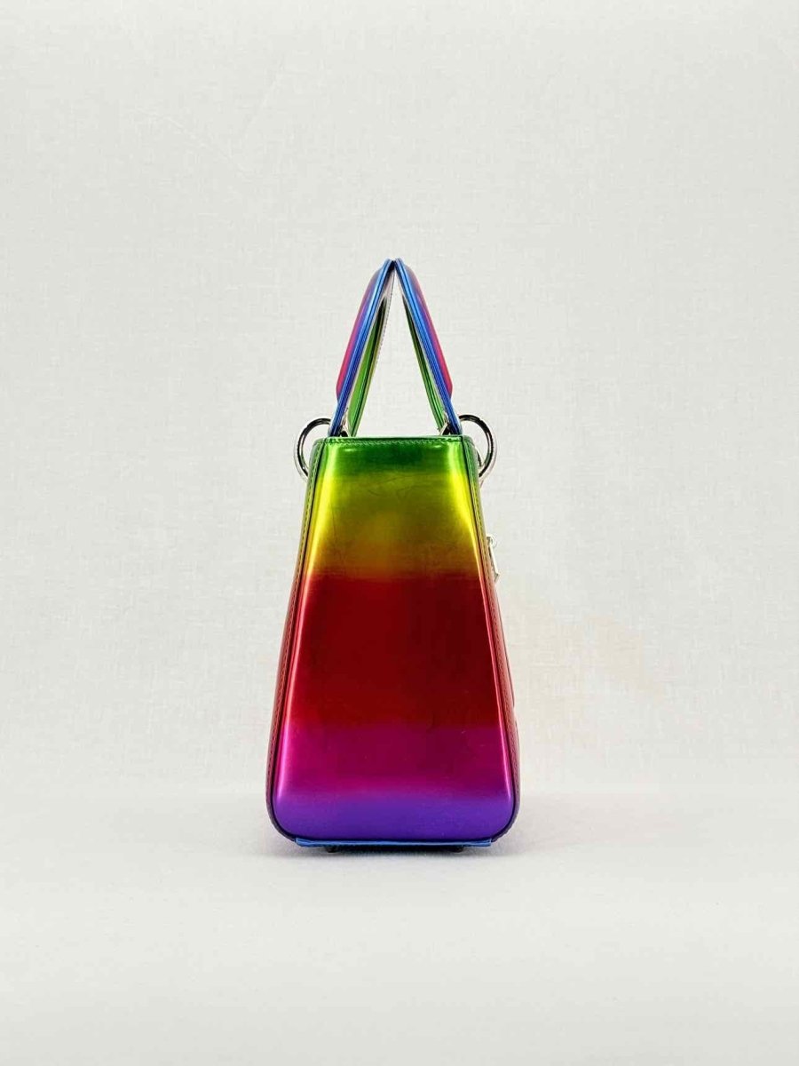 Pre - loved DIOR Limited Edition Multicolor Top Handle at Reems Closet