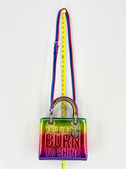 Pre - loved DIOR Limited Edition Multicolor Top Handle at Reems Closet