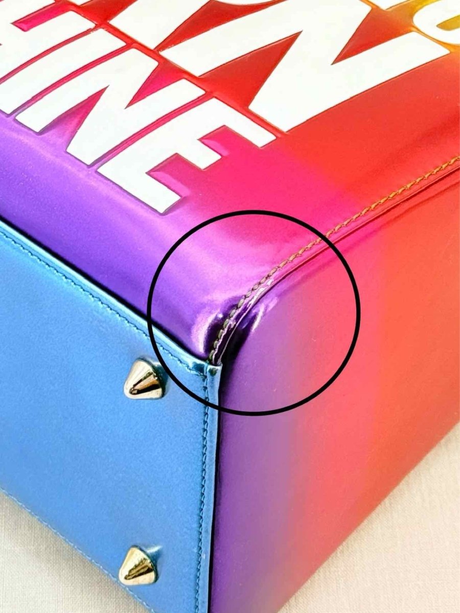 Pre - loved DIOR Limited Edition Multicolor Top Handle at Reems Closet