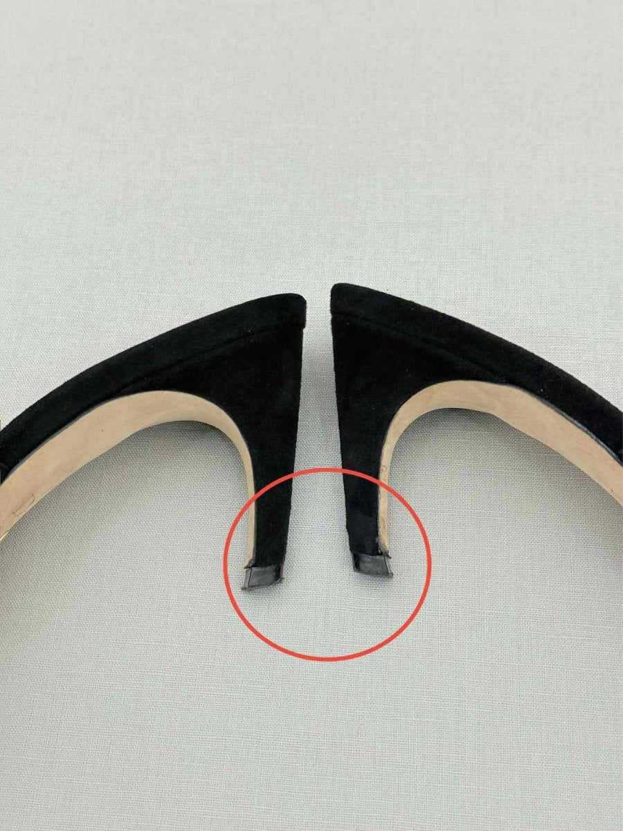 Pre - loved DIOR Mesh Lips Black Size EU 39 Pumps at Reems Closet