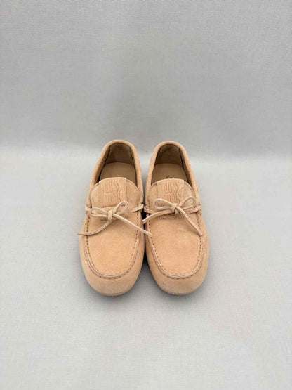 Pre-loved DIOR Miss Dior Street Beige Size EU 37.5 Loafers at Reems Closet