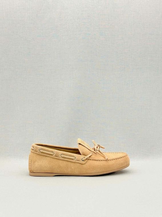 Pre-loved DIOR Miss Dior Street Beige Size EU 37.5 Loafers at Reems Closet