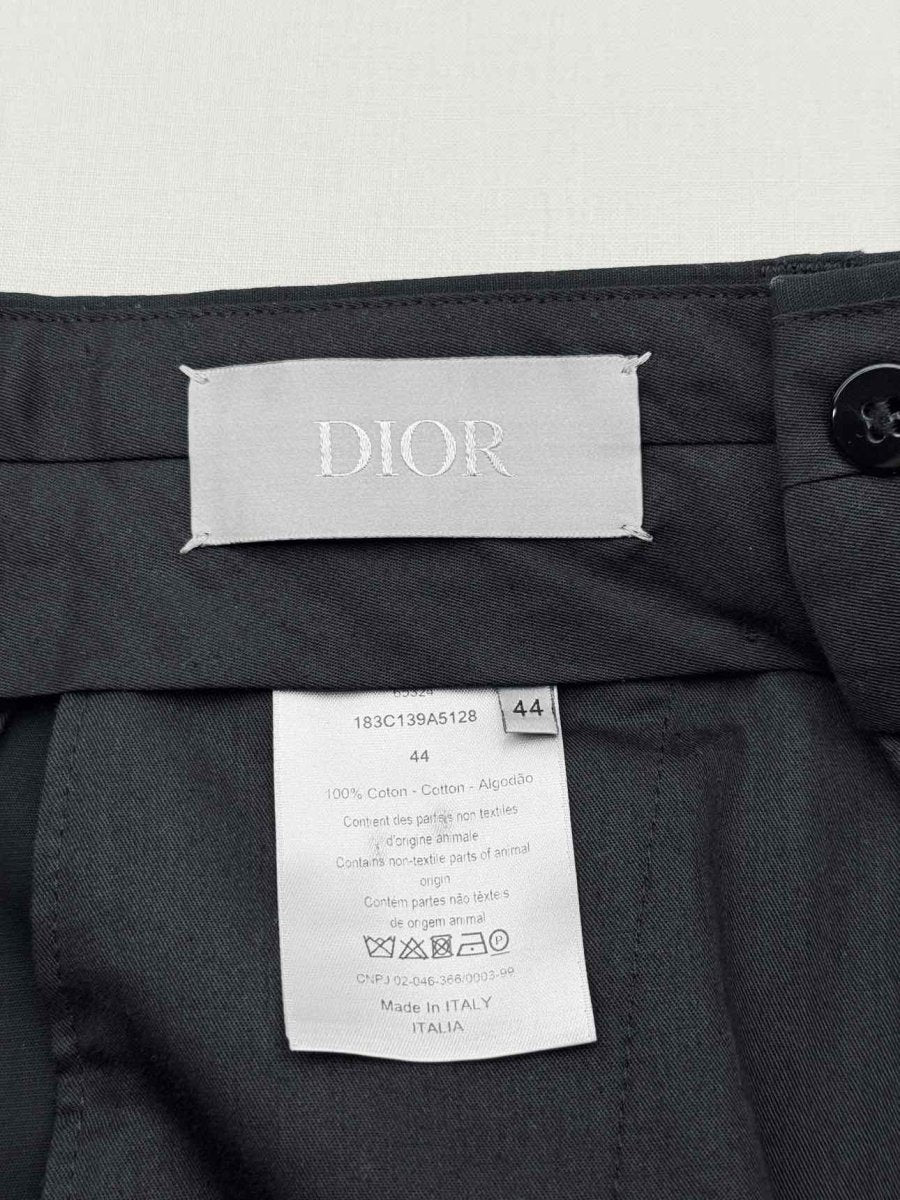 Pre - loved DIOR Navy Blue Cargo pants at Reems Closet