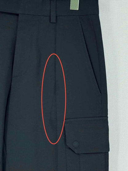 Pre - loved DIOR Navy Blue Cargo pants at Reems Closet