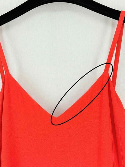 Pre - loved DIOR Orange Size US 8 Knee Length Dress at Reems Closet