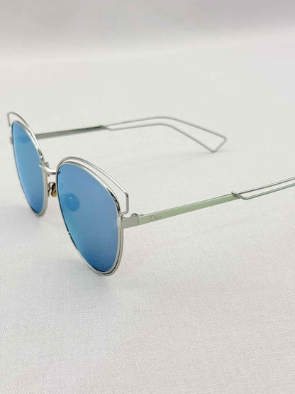 Pre-loved DIOR Silver Sunglasses at Reems Closet