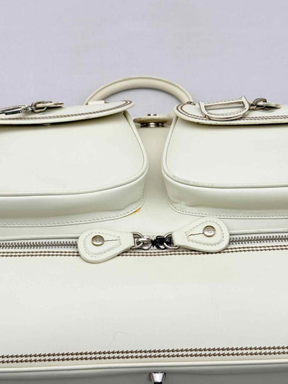 Pre-loved DIOR Vintage Off-white Top Handle at Reems Closet