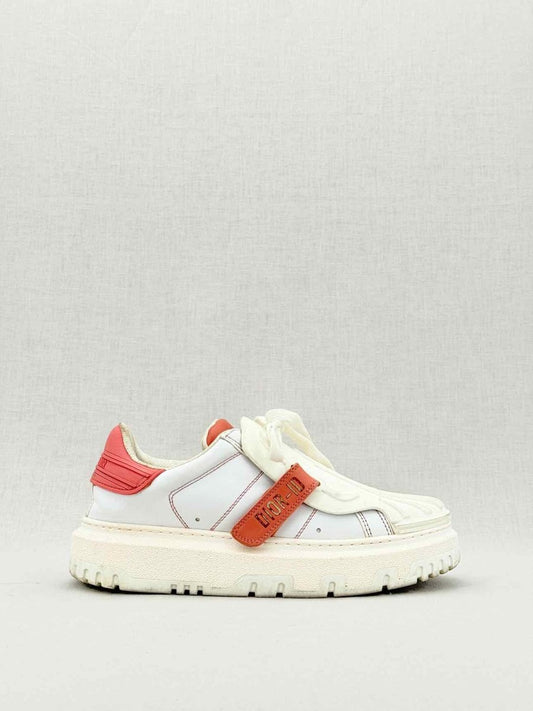 Pre - loved DIOR White & Beige Size EU 36 Sneakers at Reems Closet