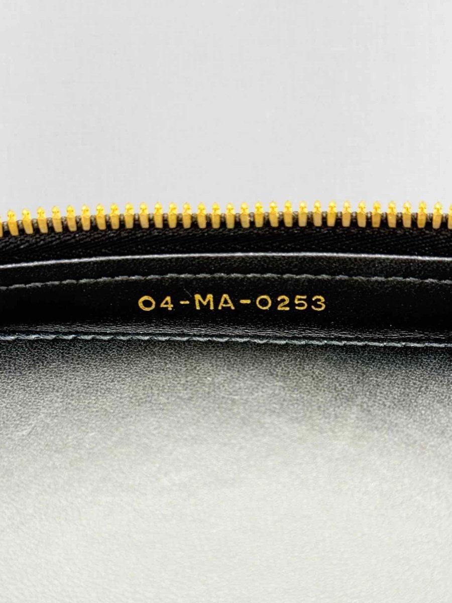 Pre - loved DIOR Wicker CD Black & Beige Top Handle at Reems Closet