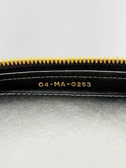 Pre - loved DIOR Wicker CD Black & Beige Top Handle at Reems Closet