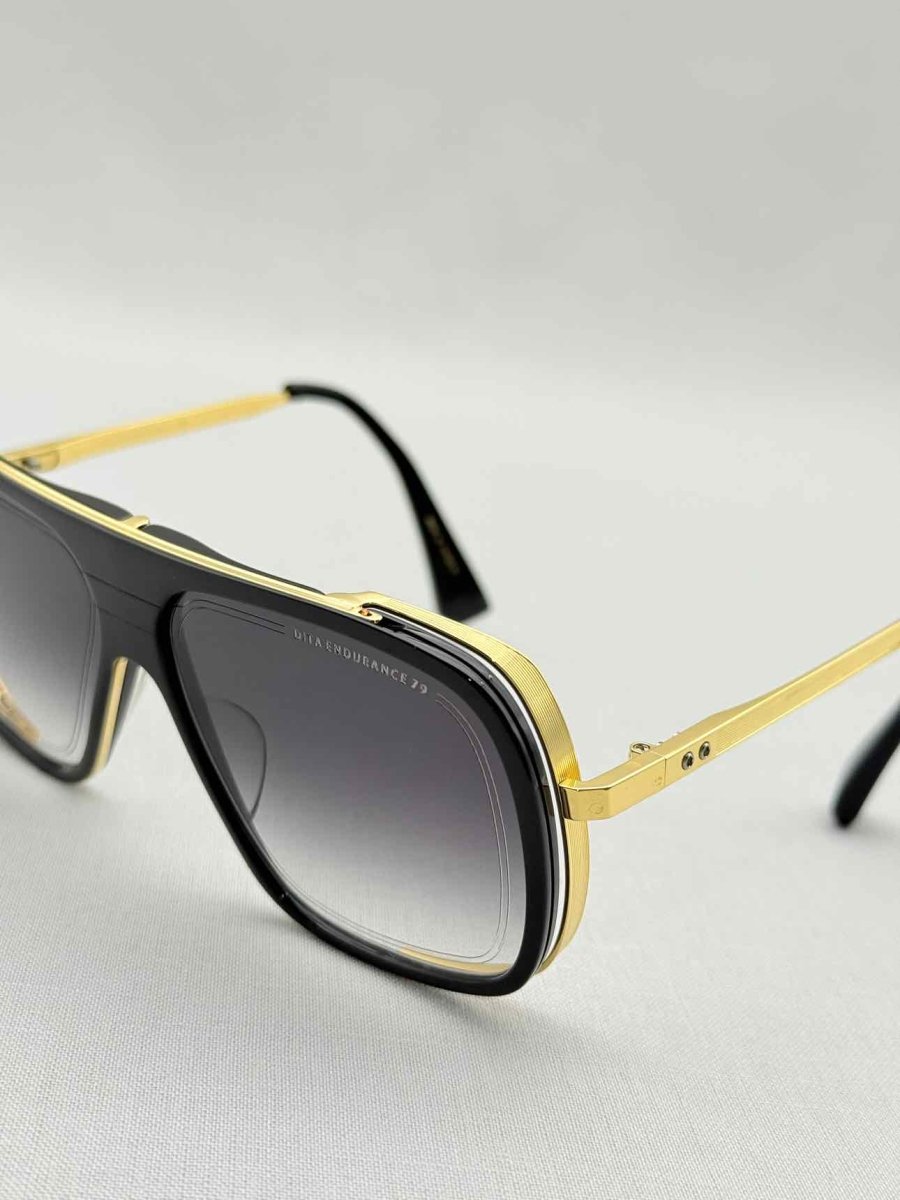 Pre - loved DITA Black Sunglasses at Reems Closet