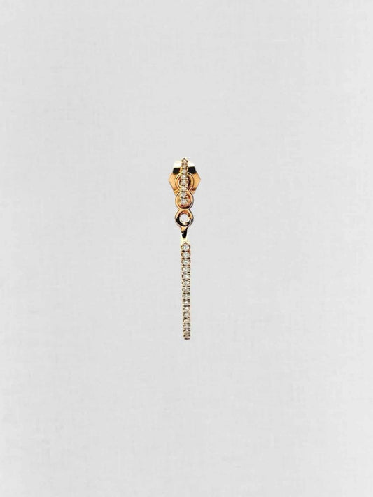 Pre - loved DJULA Dialonds diamond Earring at Reems Closet