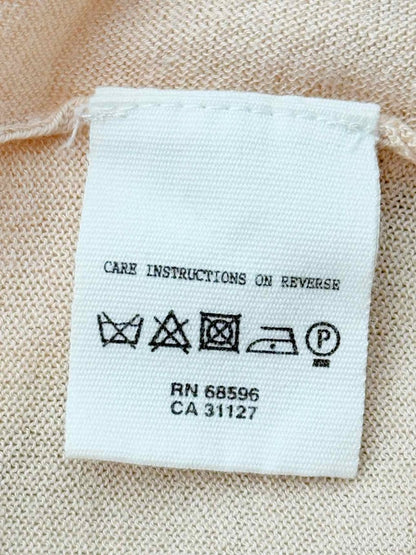 Pre - loved DKNY Beige Size Medium/Large Cardigan at Reems Closet