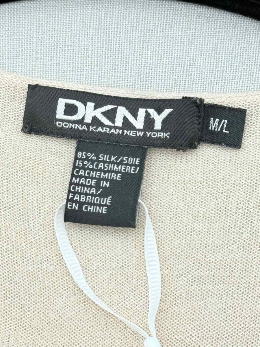 Pre - loved DKNY Beige Size Medium/Large Cardigan at Reems Closet