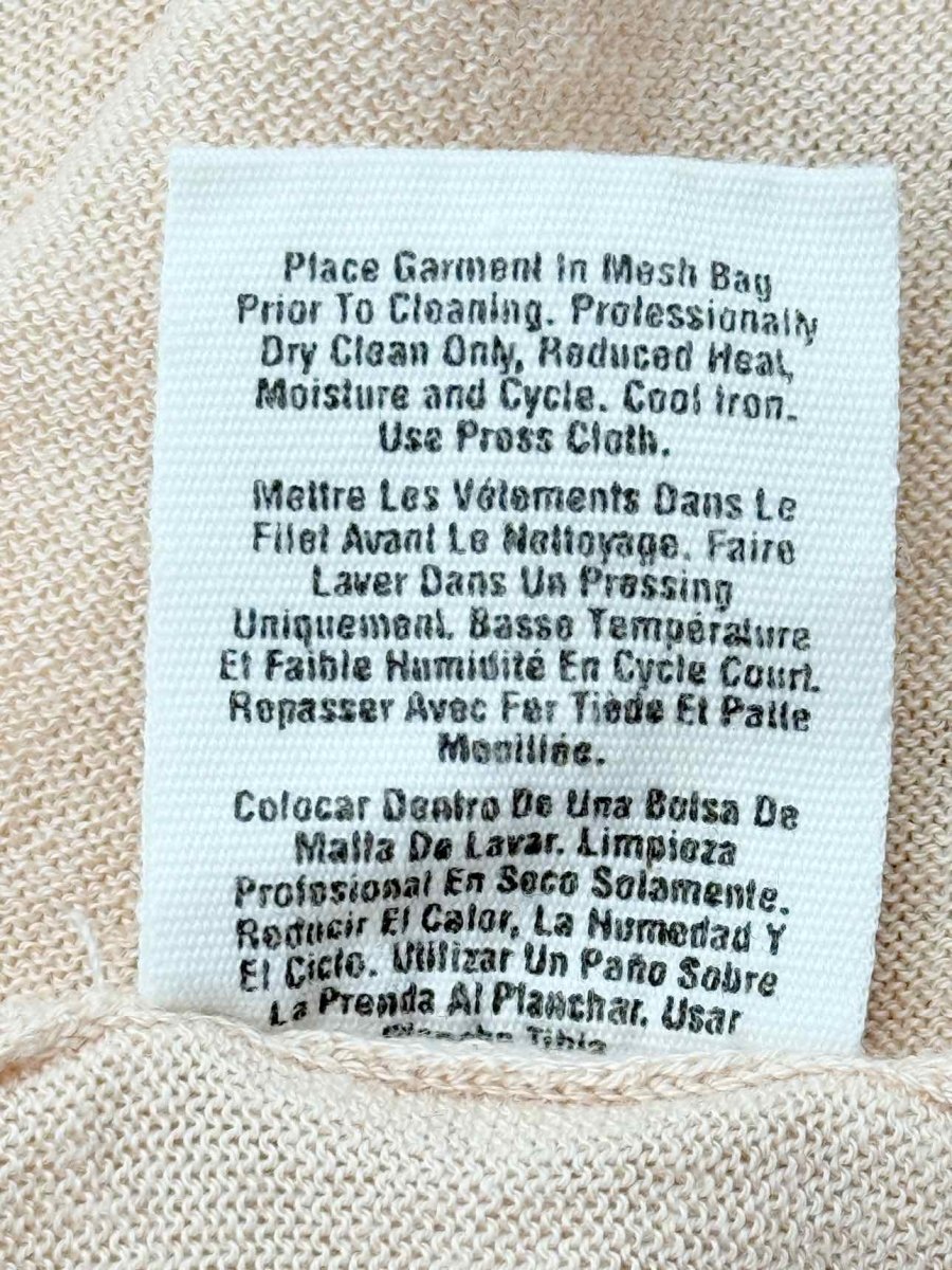 Pre - loved DKNY Beige Size Medium/Large Cardigan at Reems Closet