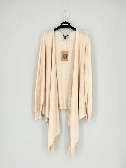 Pre - loved DKNY Beige Size Medium/Large Cardigan at Reems Closet
