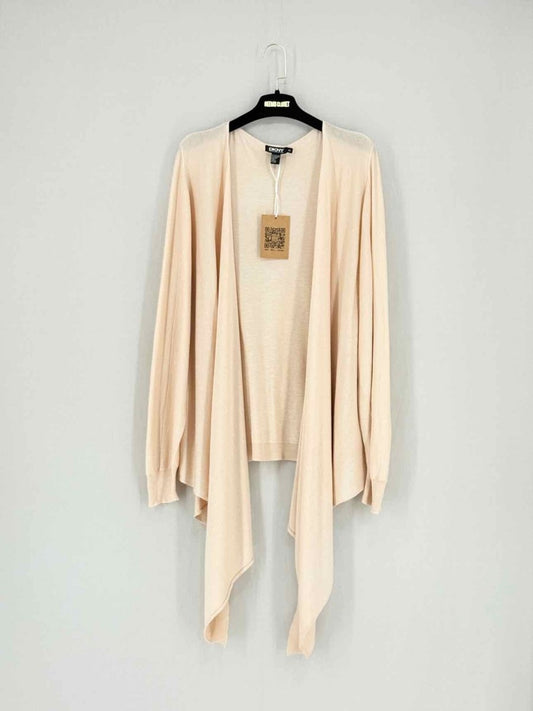 Pre - loved DKNY Beige Size Medium/Large Cardigan at Reems Closet