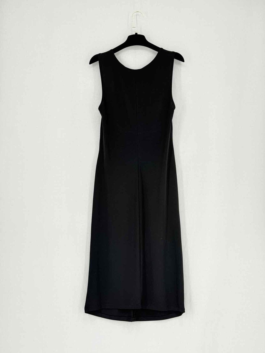 Pre - loved DKNY Black Size Medium Knee Length Dress at Reems Closet