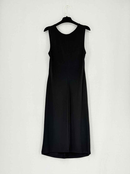 Pre - loved DKNY Black Size Medium Knee Length Dress at Reems Closet