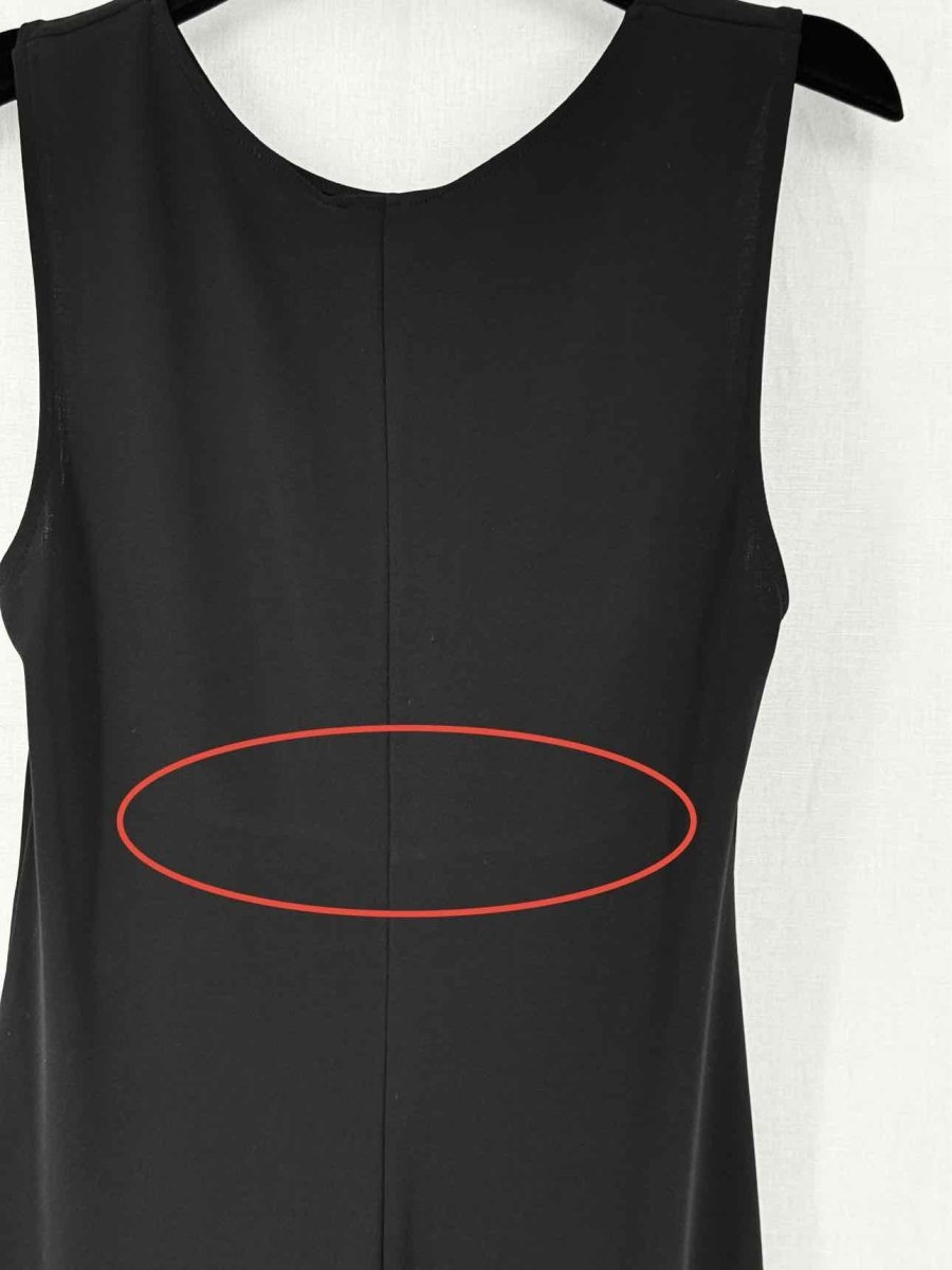 Pre - loved DKNY Black Size Medium Knee Length Dress at Reems Closet