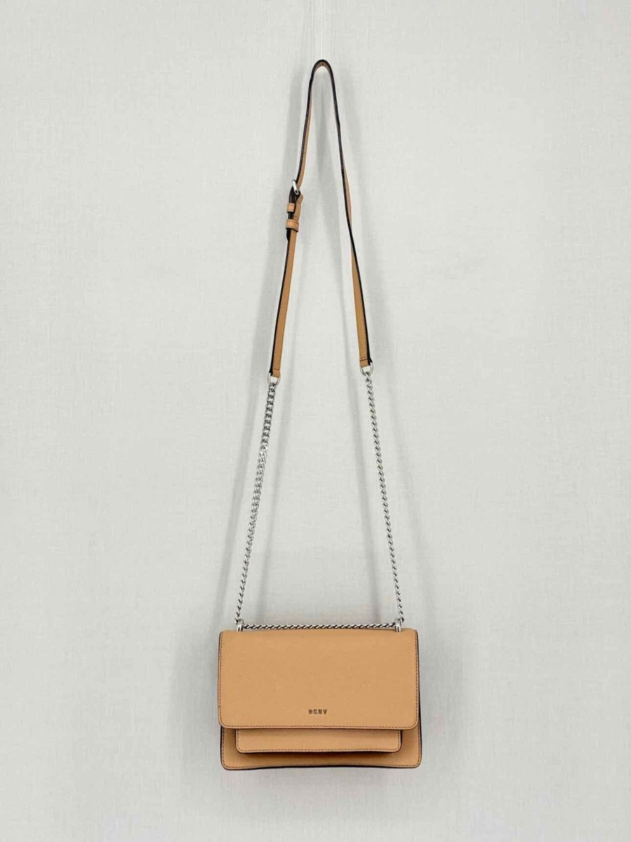 Pre-loved DKNY Bryant Beige Shoulder Bag at Reems Closet