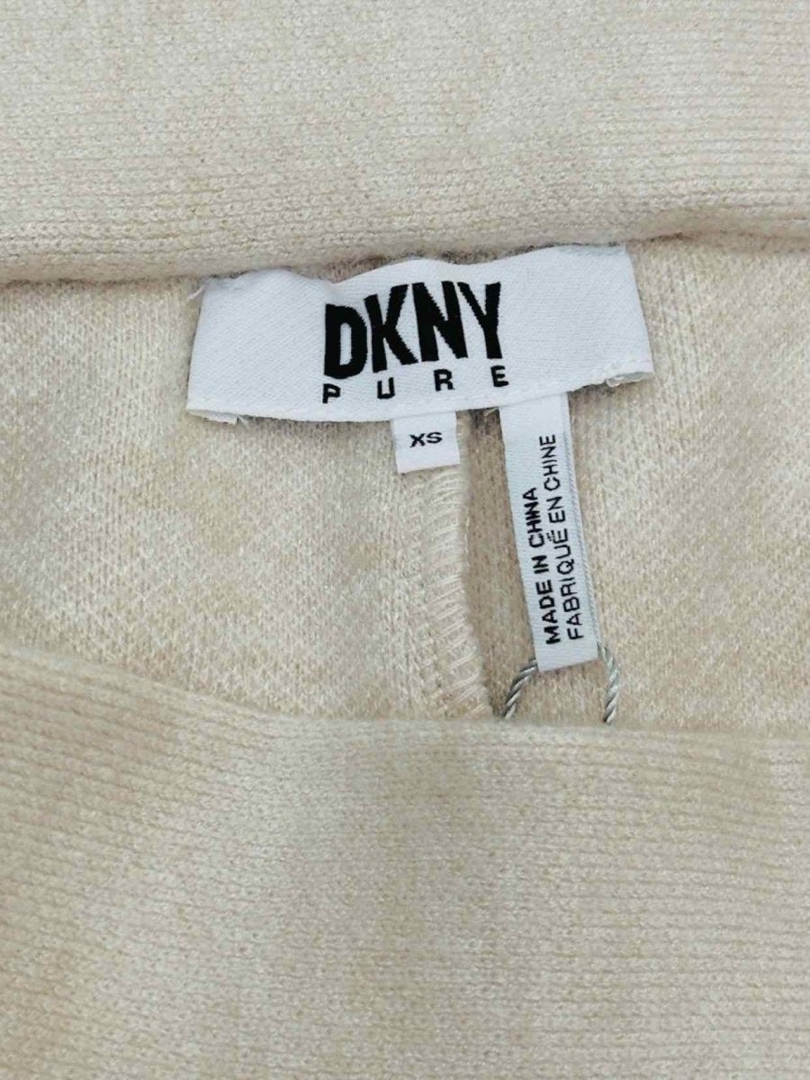 Pre - loved DKNY Cropped Beige Pants at Reems Closet