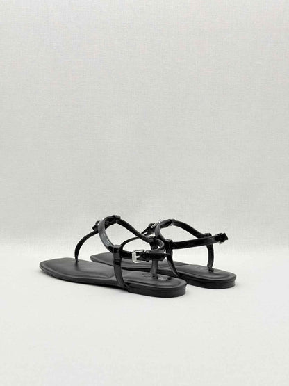Pre - loved DKNY Datto Black Size EU 38 Sandals at Reems Closet