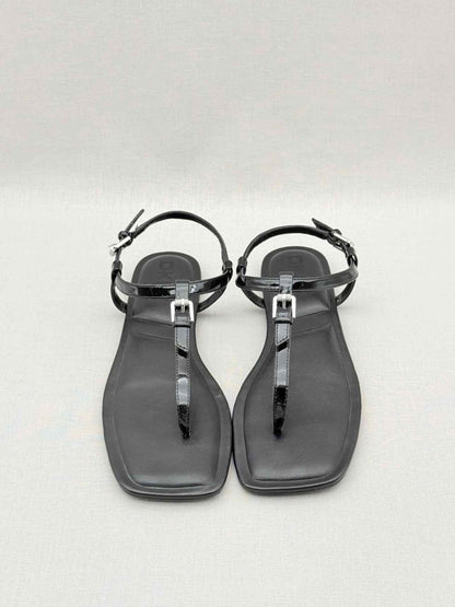 Pre - loved DKNY Datto Black Size EU 38 Sandals at Reems Closet