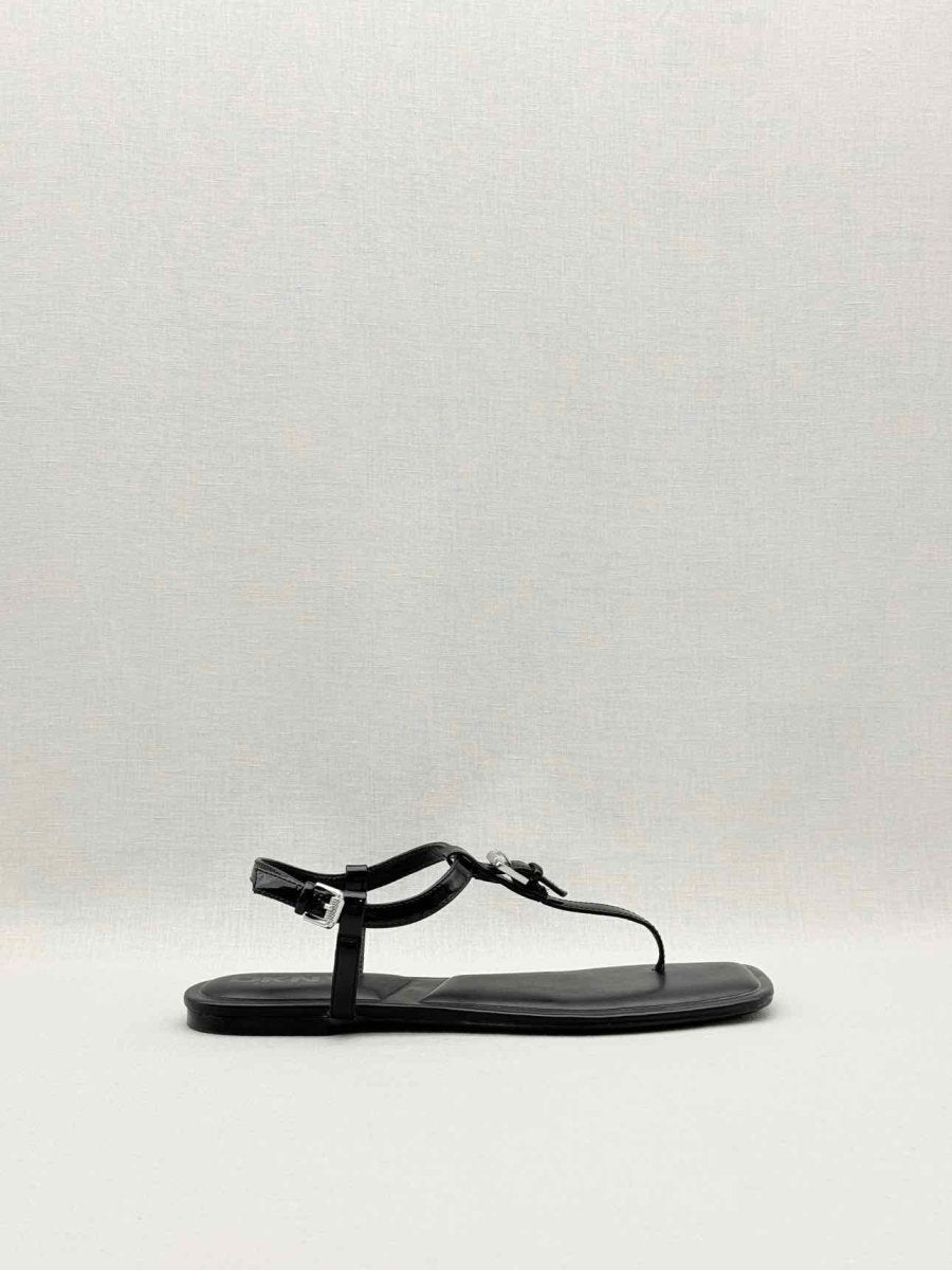 Pre - loved DKNY Datto Black Size EU 38 Sandals at Reems Closet