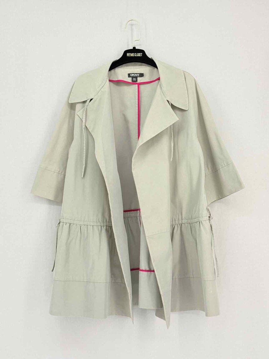 Pre - loved DKNY Grey Size Small Jacket at Reems Closet
