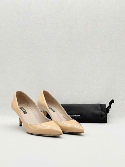 Pre - loved DOLCE & GABBANA Beige Size EU 37 Pumps at Reems Closet