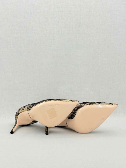 Pre - loved DOLCE & GABBANA Black & Beige Size EU 37.5 Pumps at Reems Closet