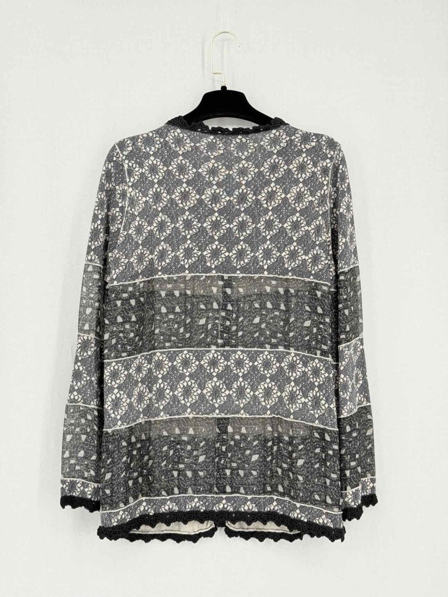 Pre-loved DOLCE & GABBANA Black, Grey & Beige Size US 8/6 Twinset at Reems Closet