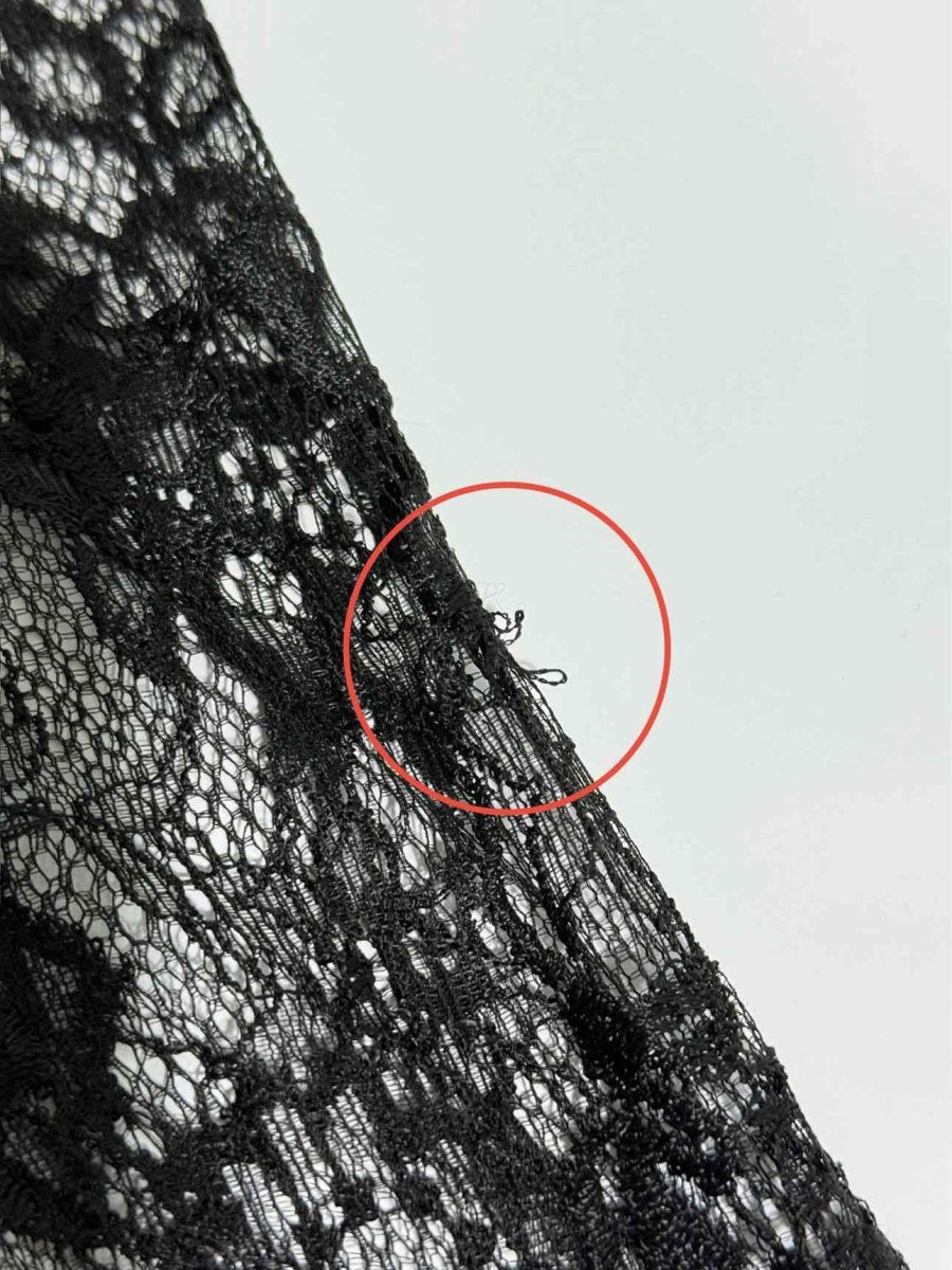 Pre - loved DOLCE & GABBANA Black Lace Size Small Knee Length Dress at Reems Closet