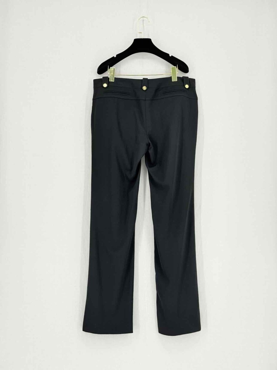 Pre - loved DOLCE & GABBANA Black Size US 14 Pants at Reems Closet