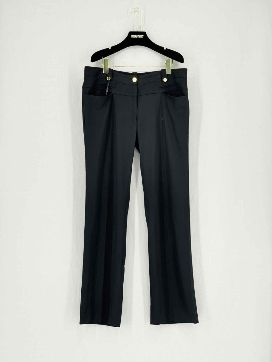 Pre - loved DOLCE & GABBANA Black Size US 14 Pants at Reems Closet