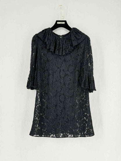 Pre - loved DOLCE & GABBANA Black Size US 6 Top at Reems Closet