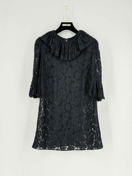 Pre - loved DOLCE & GABBANA Black Size US 6 Top at Reems Closet