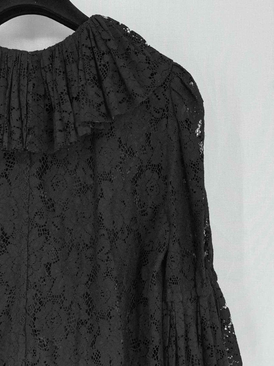 Pre - loved DOLCE & GABBANA Black Size US 6 Top at Reems Closet