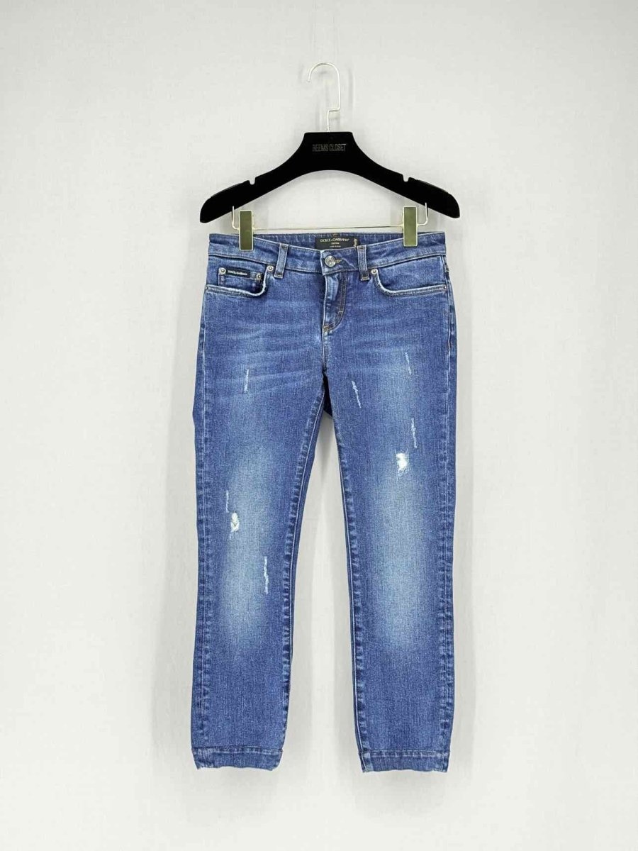 Pre - loved DOLCE & GABBANA Blue Size 26 Jeans at Reems Closet