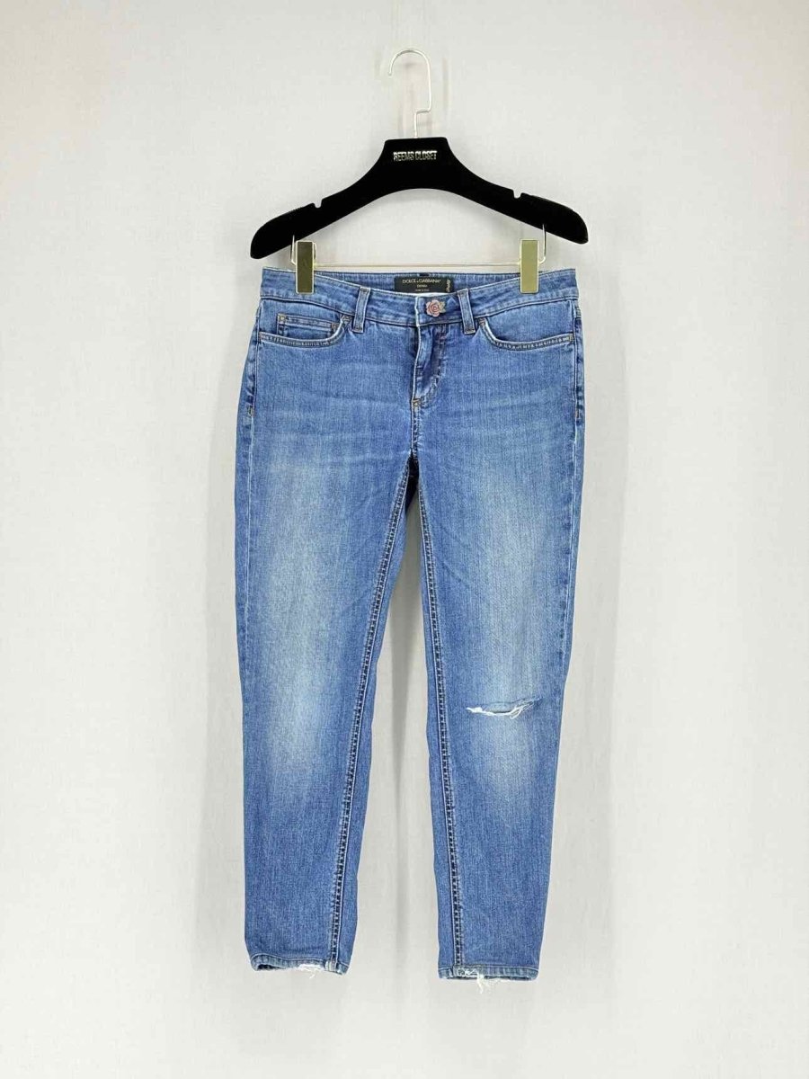 Pre - loved DOLCE & GABBANA Blue Size 26 Jeans at Reems Closet