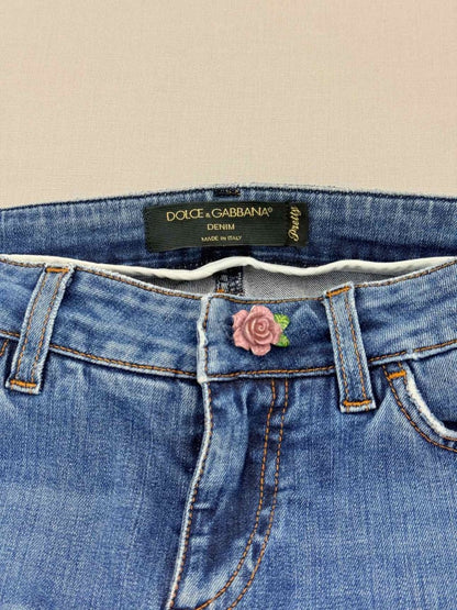 Pre - loved DOLCE & GABBANA Blue Size 26 Jeans at Reems Closet