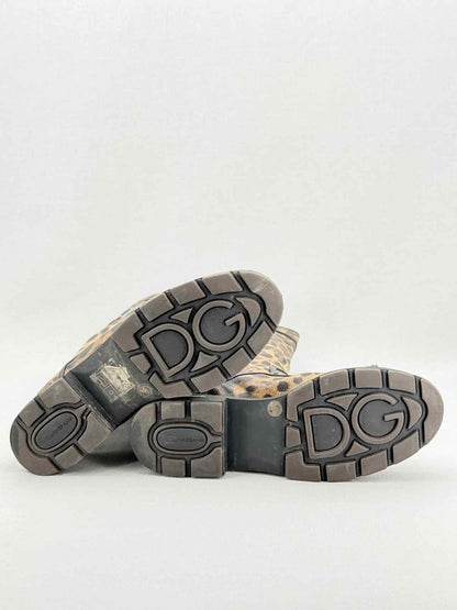 Pre - loved DOLCE & GABBANA Brown Size EU 38.5 Knee High Boots at Reems Closet