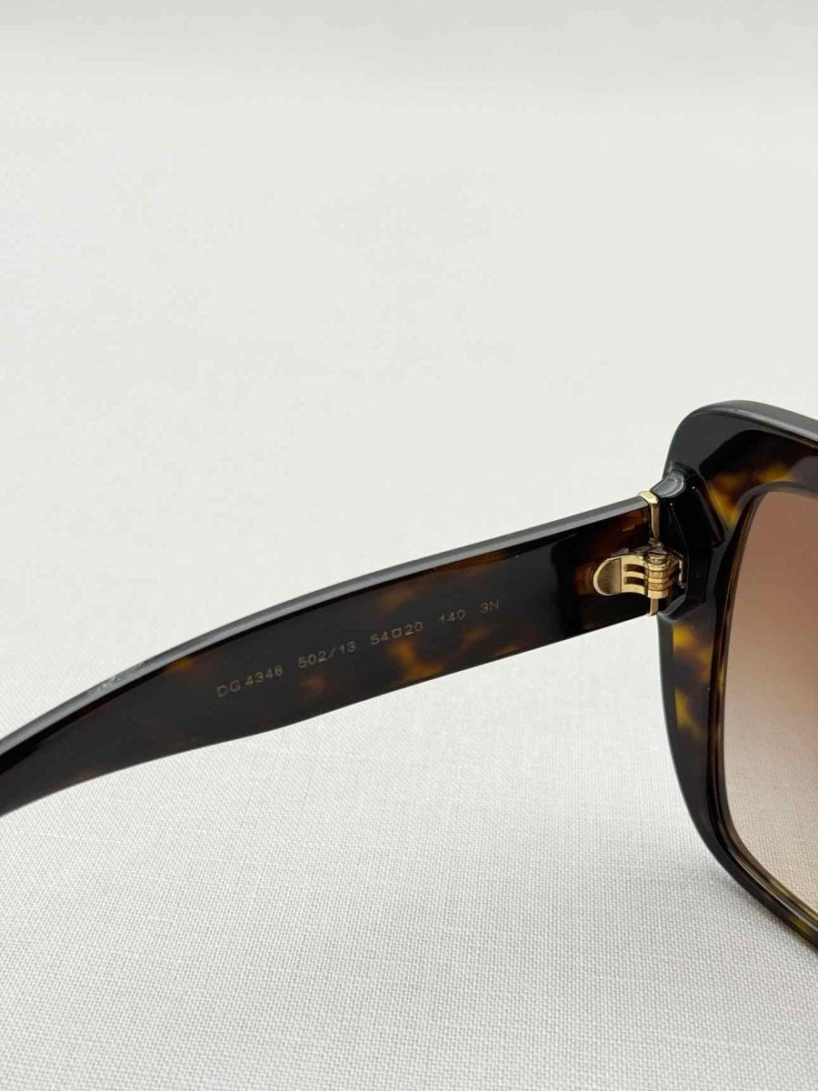 Pre - loved DOLCE & GABBANA Brown Sunglasses at Reems Closet