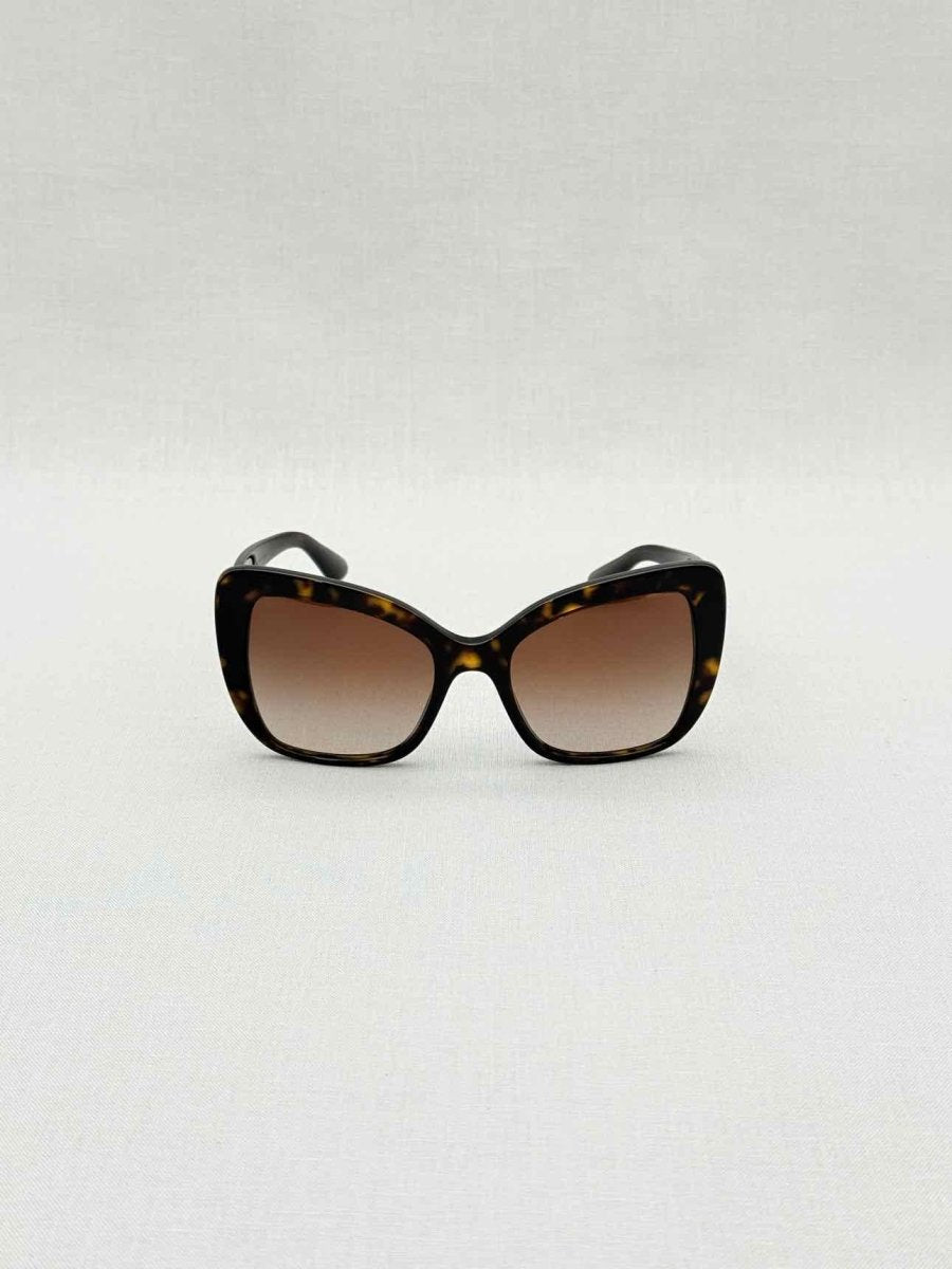 Pre - loved DOLCE & GABBANA Brown Sunglasses at Reems Closet