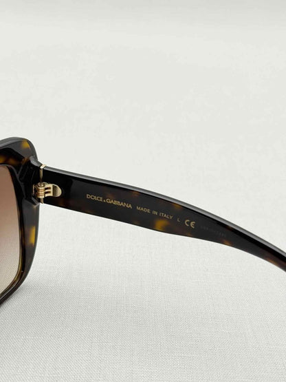 Pre - loved DOLCE & GABBANA Brown Sunglasses at Reems Closet