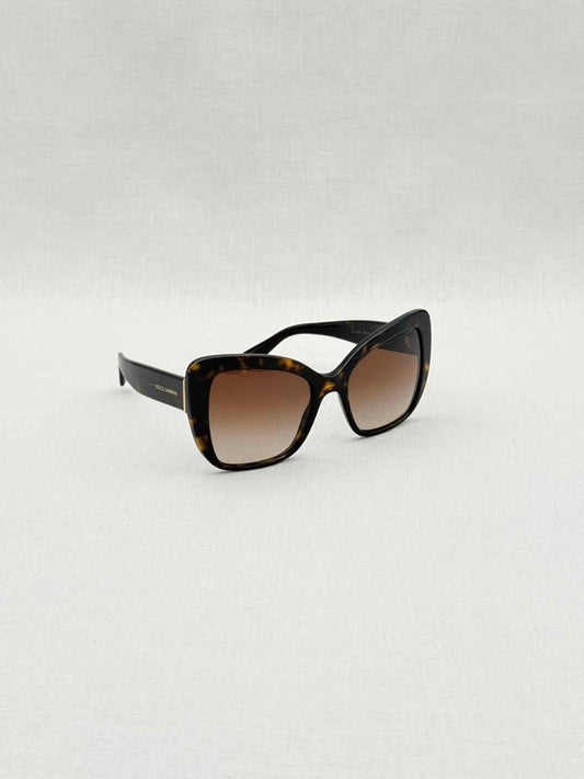 Pre - loved DOLCE & GABBANA Brown Sunglasses at Reems Closet