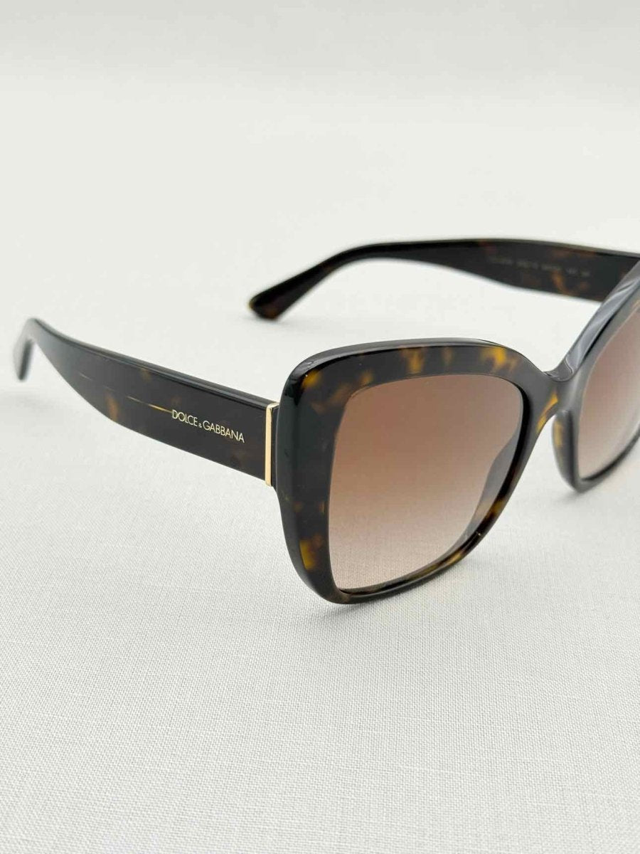 Pre - loved DOLCE & GABBANA Brown Sunglasses at Reems Closet