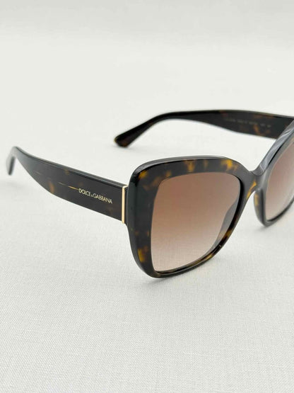 Pre - loved DOLCE & GABBANA Brown Sunglasses at Reems Closet
