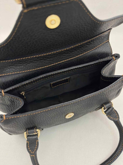 Pre-loved DOLCE & GABBANA D-Ring Black Top Handle at Reems Closet